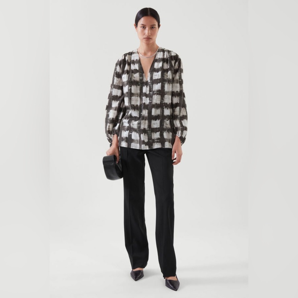 Cos Silk Blend Blouse View 3